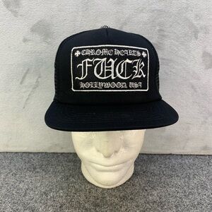 Chrome Hearts Black Hat